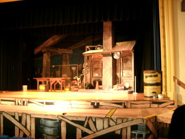 Full Godspell set yet another angle 